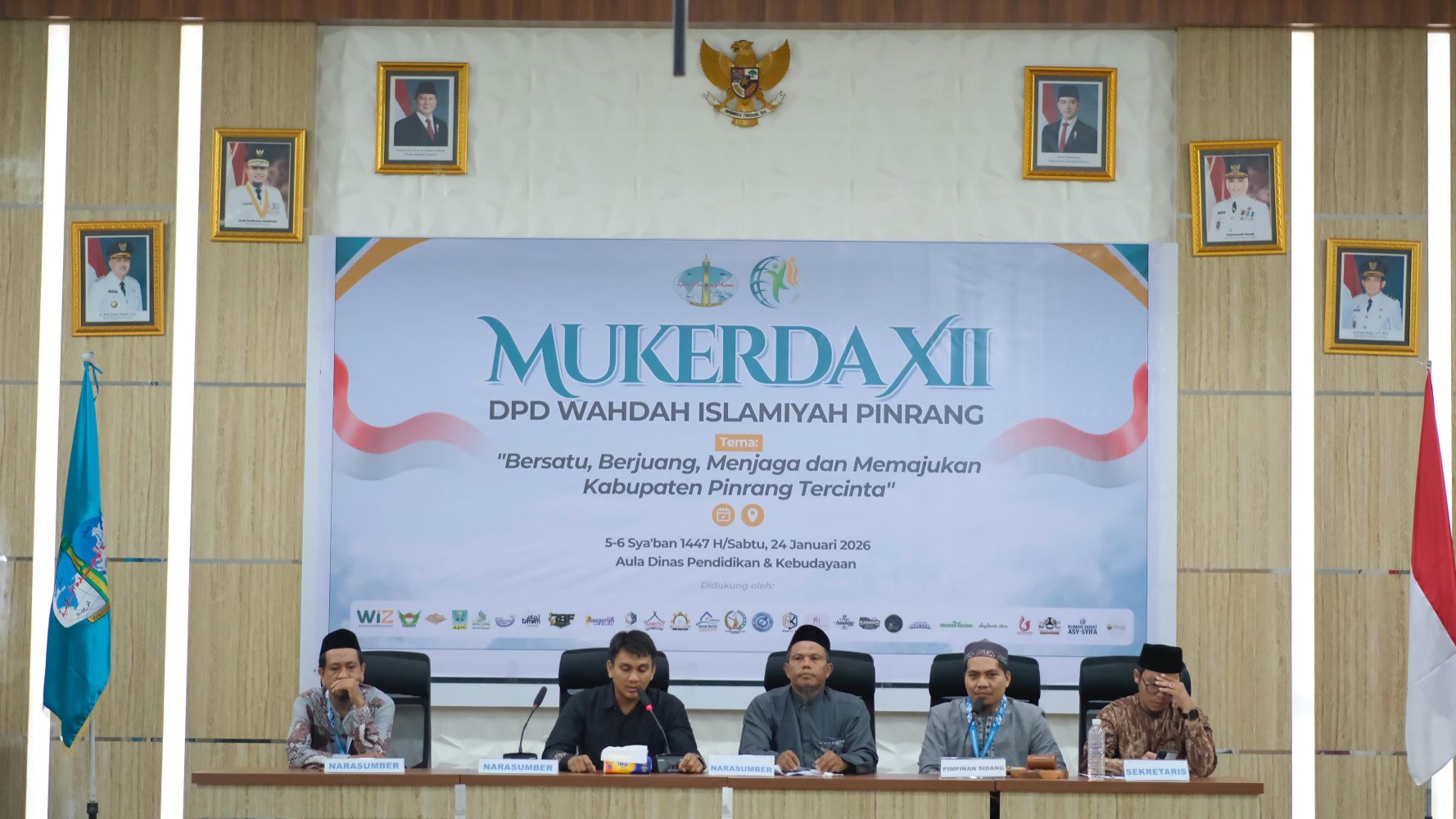 Warnai Mukerda XII dengan Diskusi Konstruktif, DPD Wahdah Islamiyah Pinrang Siap Eksekusi Program Unggulan