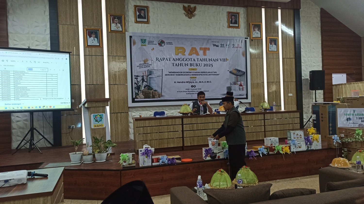 Wahdah Islamiyah Pinrang Terima CSR Terbesar pada RAT Ke-VIII Koperasi Amanah Mulia Ikhlas