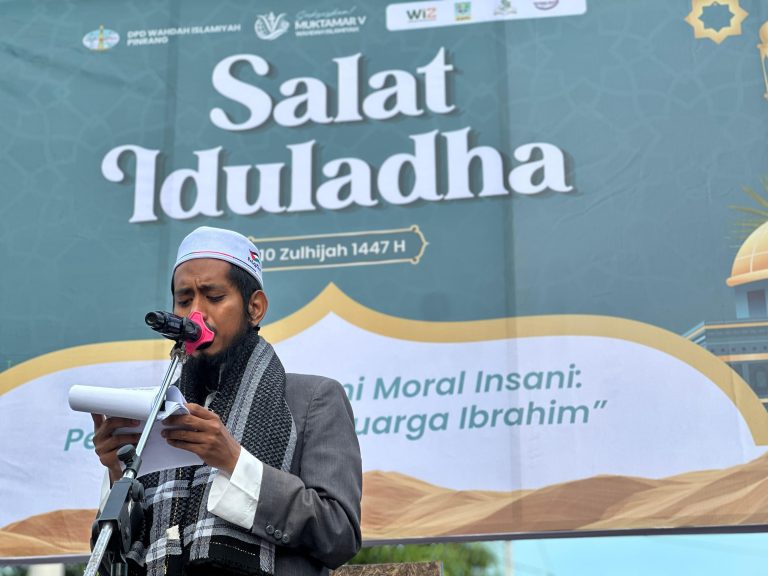 Khutbah Idul adha Wahdah Islamiyah Pinrang: Khatib Ingatkan Pentingnya Tauhid dan Komunikasi dalam Keluarga