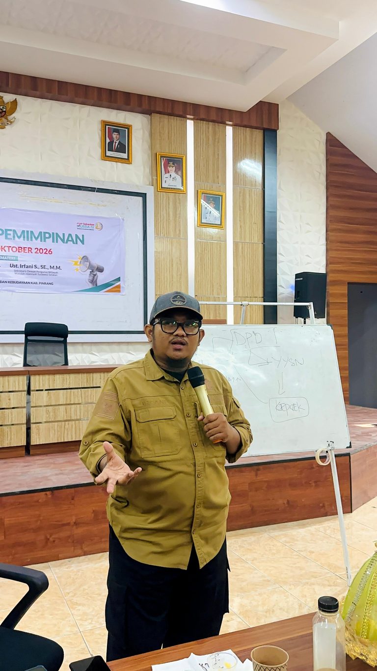 Kuatkan Kapasitas Kader Menyongsong Musda, DPD Wahdah Islamiyah Pinrang Hadirkan Daurah Kepemimpinan dan Manajemen